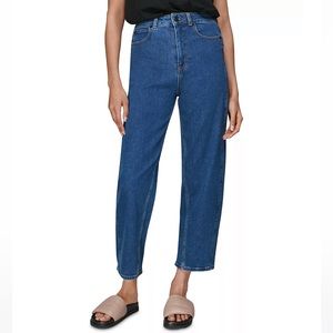 Whistles Barrel High Rise Jeans in Denim